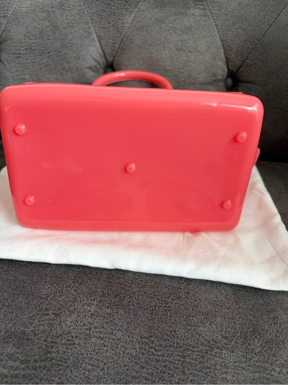 Furla Jelly “Candy Bag” Coral - Picture 4 of 6